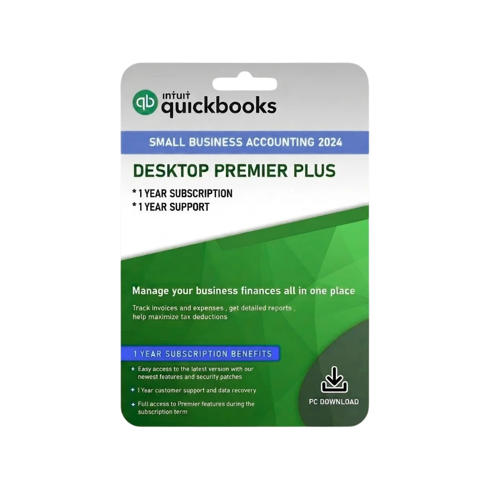 Intuit QuickBooks Desktop Premier 2024 1-User 1-Year License Key