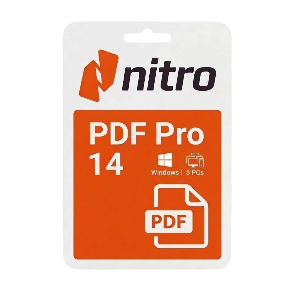 Nitro PDF Pro 14 (5 PCs, Windows) — Genuine License Key