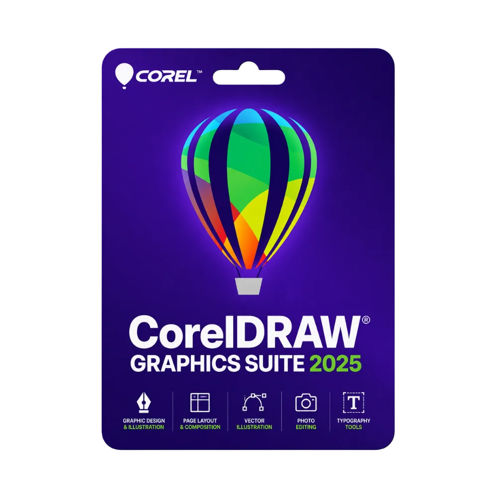 CorelDRAW Graphics Suite 2025 for Professionals (1 User, Windows) – Digital Download