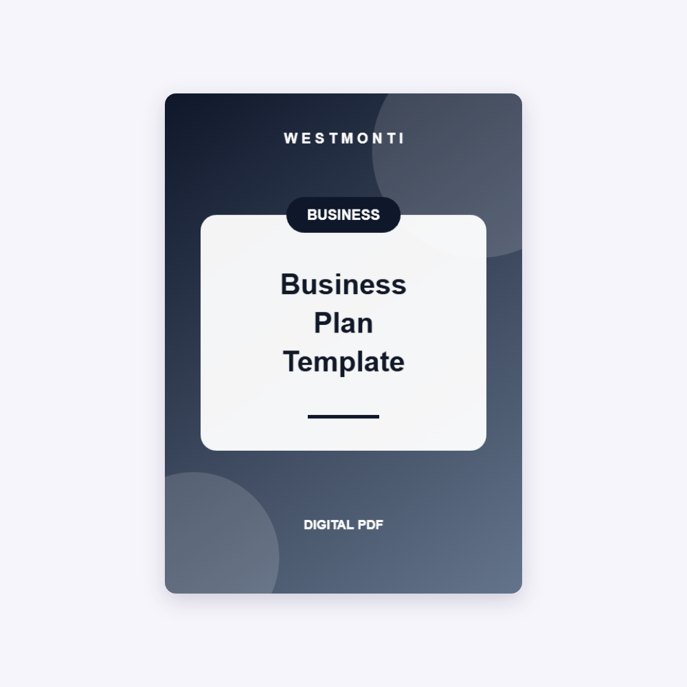 Business Plan Template